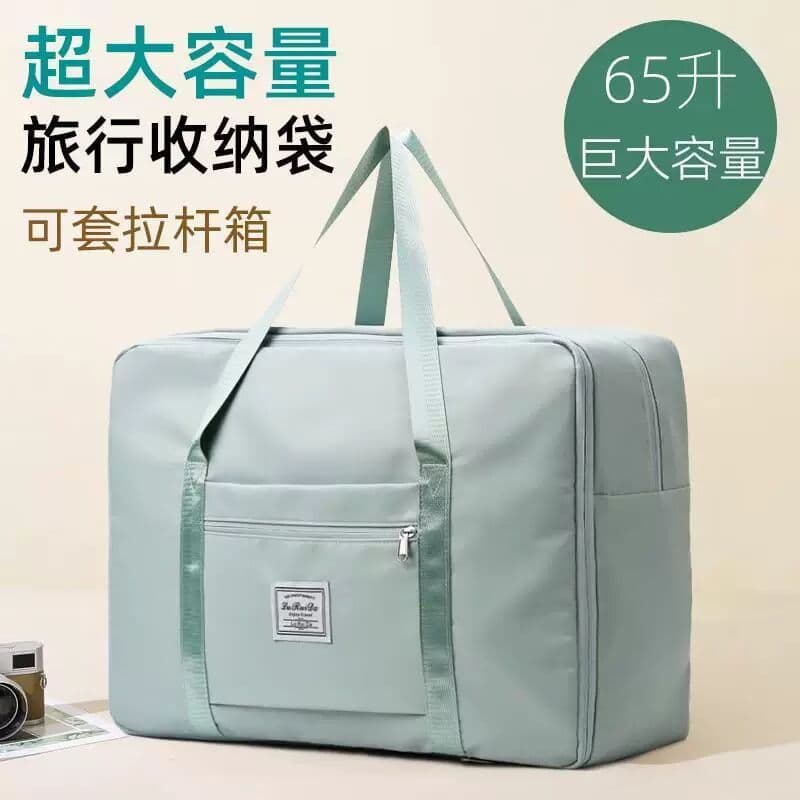 Oxford pano saco de armazenamento de viagem grande capacidade bagagem roupas organizador saco de viagem roupas saco de b