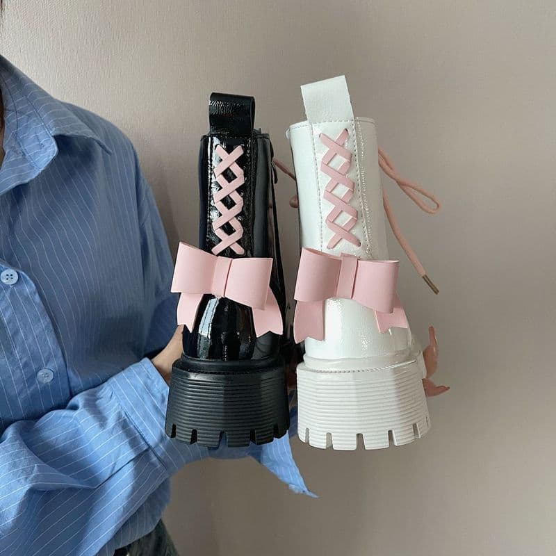 Arco Martin botas femininas 2026 novo verão estilo fino nicho doce legal botas curtas aumentadas botas femininas de sola