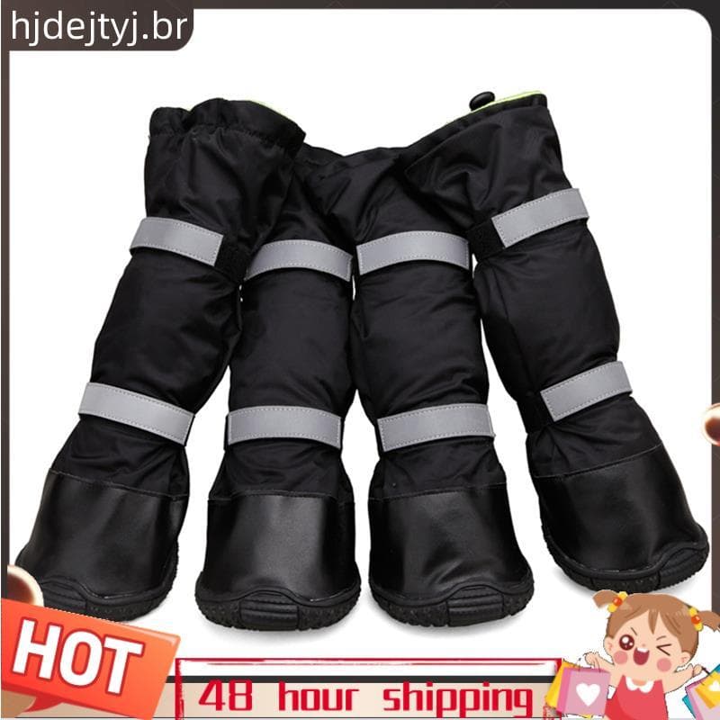 Botas Para Sapatos De Cachorro Protetor Antiderrapante De Caminhada 90
