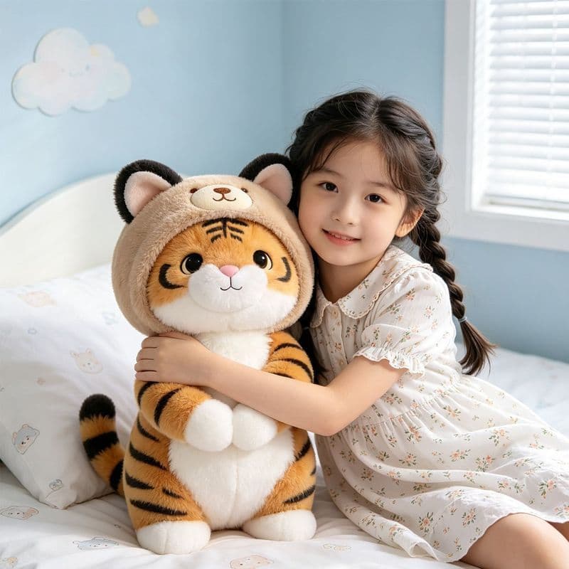 Bonito macio bonito boneca brinquedo de pelúcia boneca crianças boneca reconfortante travesseiro cama dormir presente an