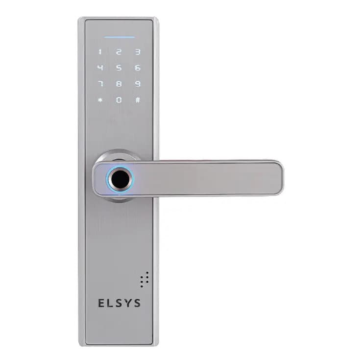 Fechadura Digital Embutir Esf-de2000b Prata Elsys