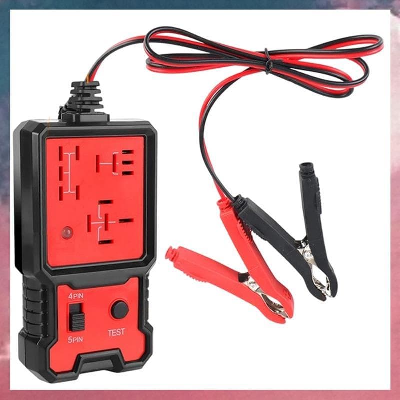 (Rjqx) Inspetor De Bateria De Carro 12V Testador De Teste De Relé Eletrônico Automotivo Universal Indicador LED Tensão