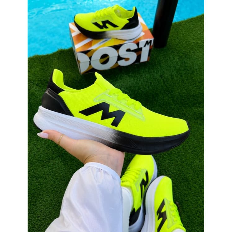 Novo Tenis Esportivos Casuais Com Almofada Macia Perfeito para  Corrida OUTLETPOWER