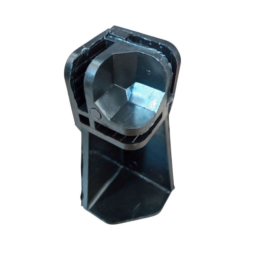 KIT 10 Conectivos Pé Nº3 Balcão Vidro Tela Grade Modulado Encaixe Conector Conexão Para Montagem