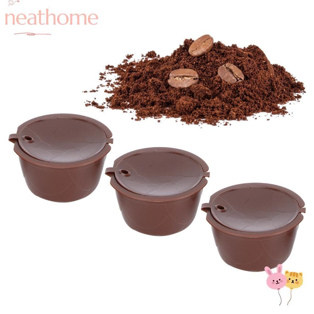 Vagens De Filtro De Café Recarregáveis NEATHOME , Cápsulas Reutilizáveis Com Design Reutilizável De Material De Qualidad