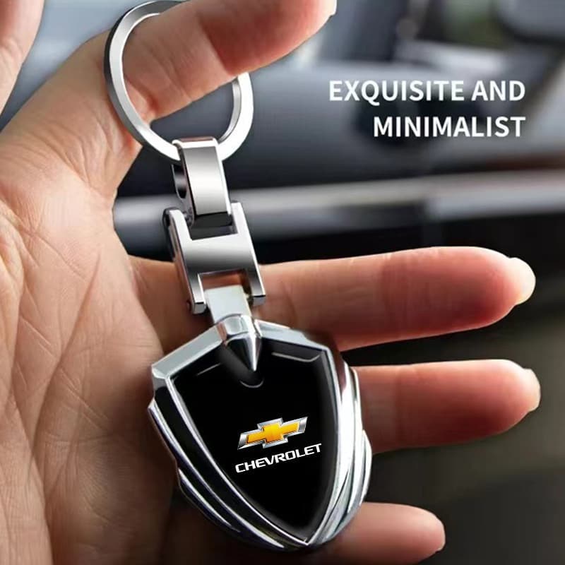 Chaveiros de Metal 3D Estilo Carro com Logo, Chaveiro Fashion para Chevrolet Optra, Equinox, Lacetti, Silverado, Nubira
