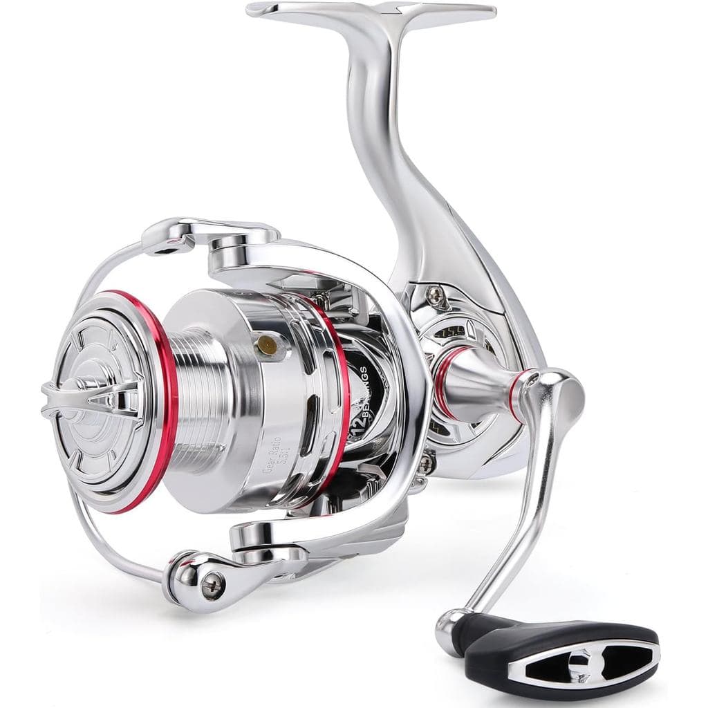 Sougayilang Saltwater Spinning Reel,CNC Aluminum Spool,Max Drag 33LB,Oversize Grip,5.5:1 Gear Ratio, 11+1 Stainless-Stee