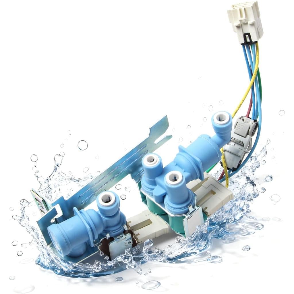 Válvula de Entrada de Água para Refrigerador Substitui 5304538492 5304537699 5304525994 Compatível com Frigidaire FRSS26