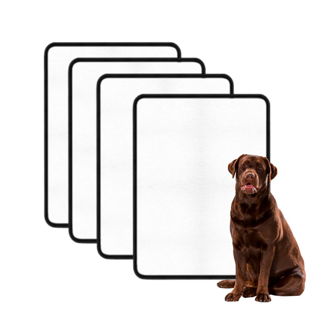 Kits 4/3/2/1 Tapetes higiênicos lavável para pet dog xixi gato educador reutilizável