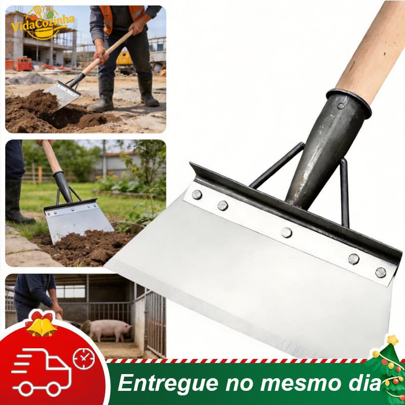 Pá Multifuncional De Limpeza Adequada Para Limpeza De Plantações De Jardins E Criação De Gado