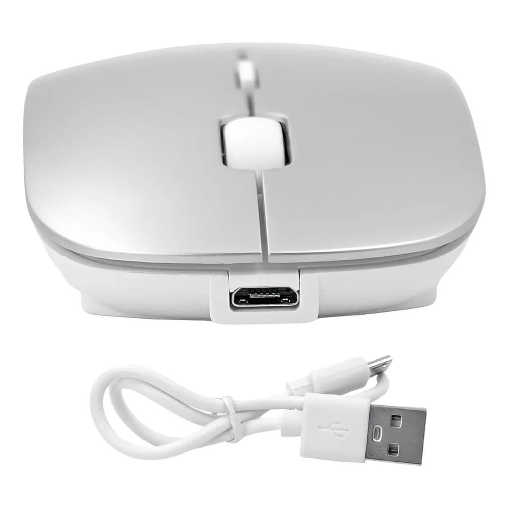 Mouse Sem Fio Wireless Recarregável 2.4GHz AGOLD