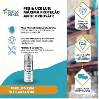 LUB DESENGRIPANTE 250ML/100G-PEG&UZE