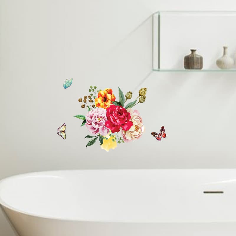 Adesivos de parede banheiro banheiro à prova dwaterproof água telha adesivos decoração cozinha reparação buraco corretiv