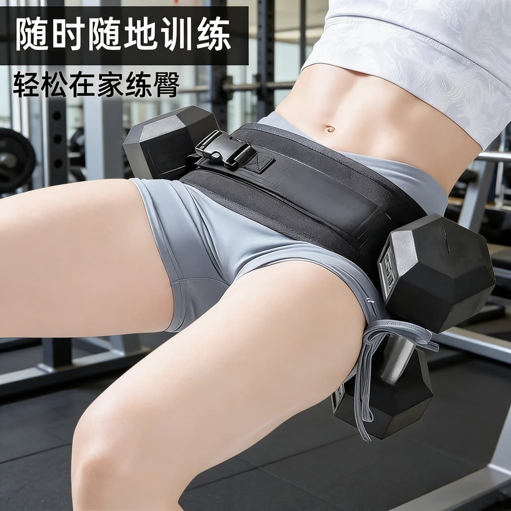 Cinto de suporte de peso para nádegas, dispositivo de treinamento de ponte para homens e mulheres, Fitness, treinamento