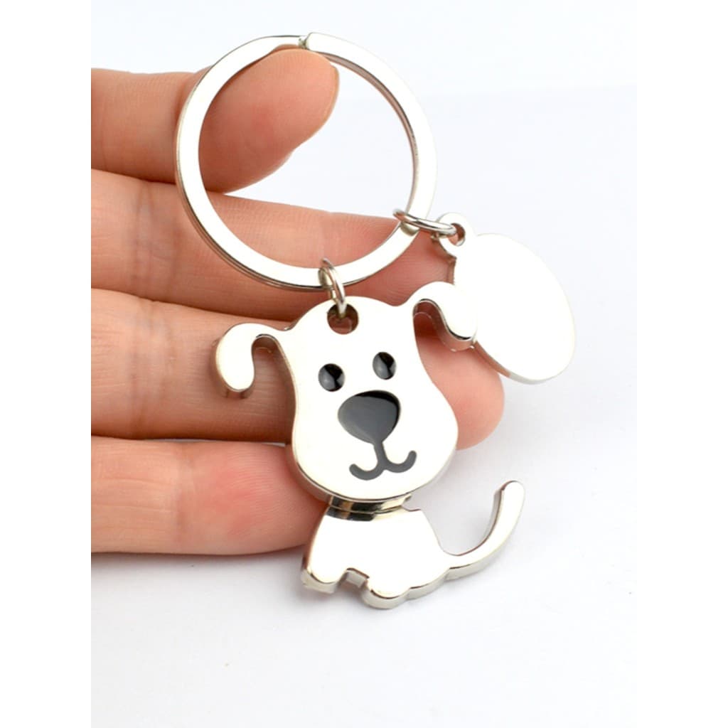 Pingente de Metal dos desenhos animados filhote de cachorro chave atividade filhote de cachorro pingente fivela casal ch