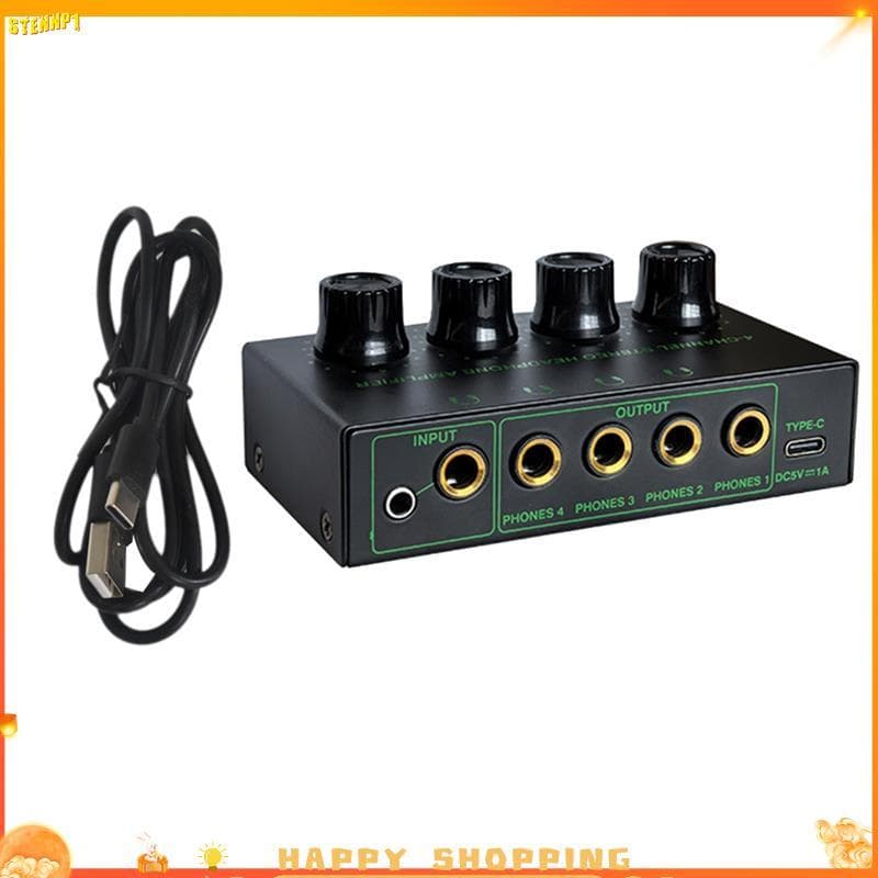 BRJ3 Alto-Falante Profissional Para Mixer De Som Amplificador De Áudio Estéreo De Baixo Ruído De 4 Canais PC Guitarra Fo