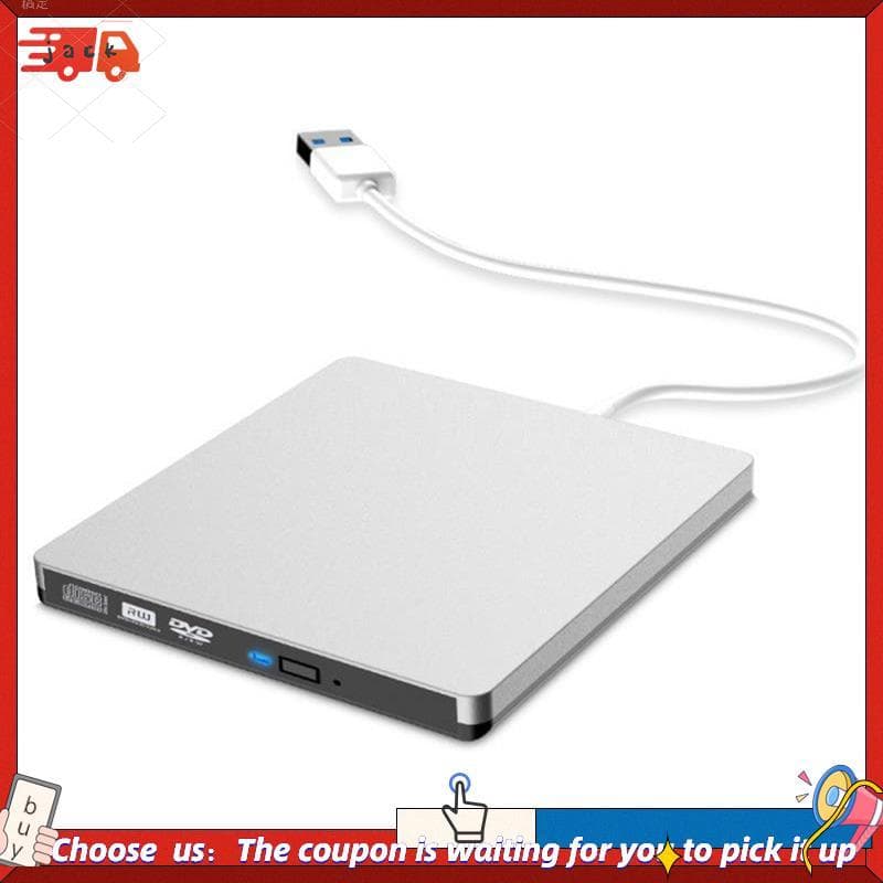 Leitor De CD Externo USB3.0 Tipo Bandeja De 12.7 Mm Gravador De Unidade Óptica DVD-RW Ultrafino Para Computador Laptop P