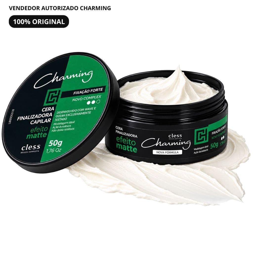 Charming Cera Finalizadora Capilar Forte 50g - Cless