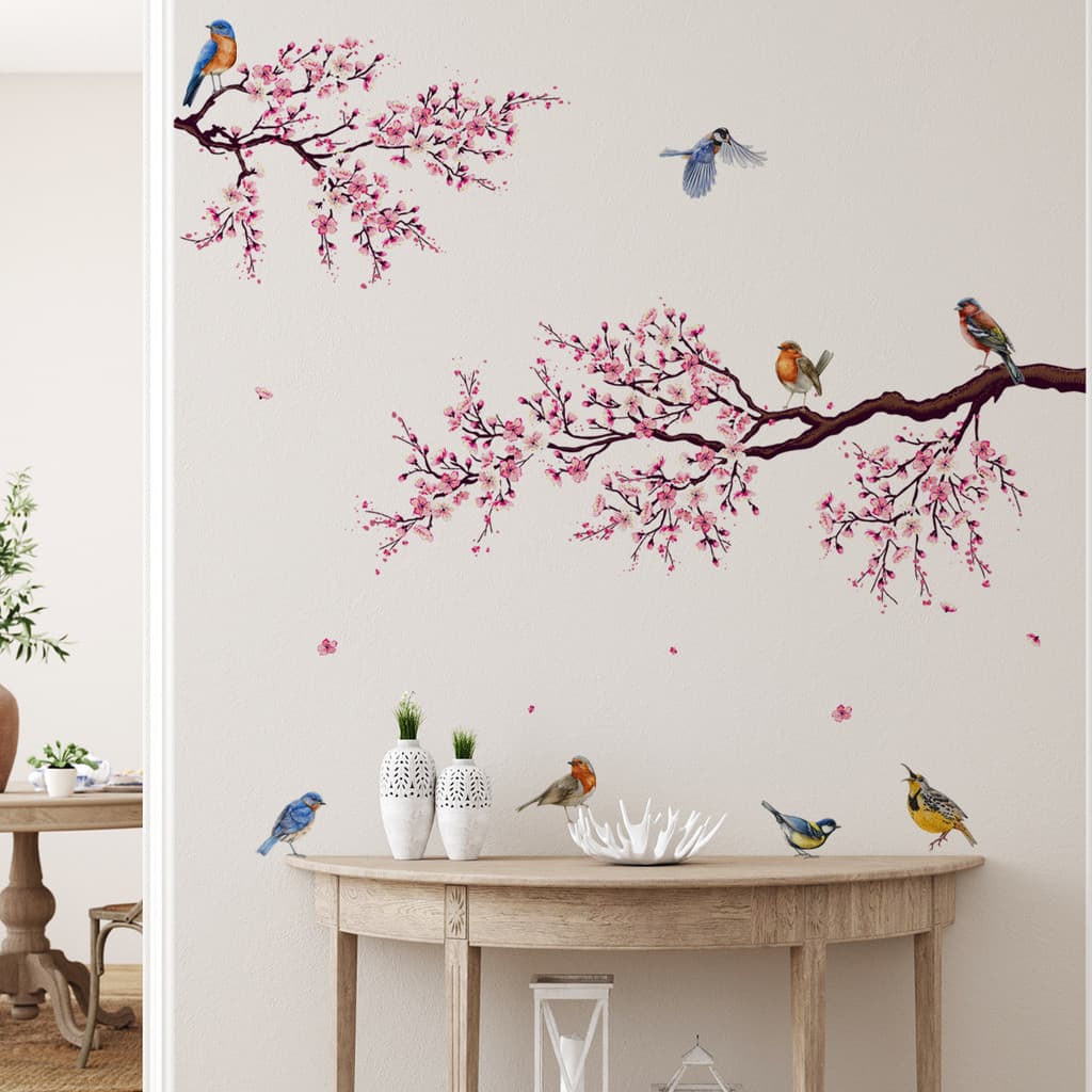 Criativo rosa flor adesivos de parede sala estar quarto fundo decoração da parede adesivos de parede auto-adesivo adesiv