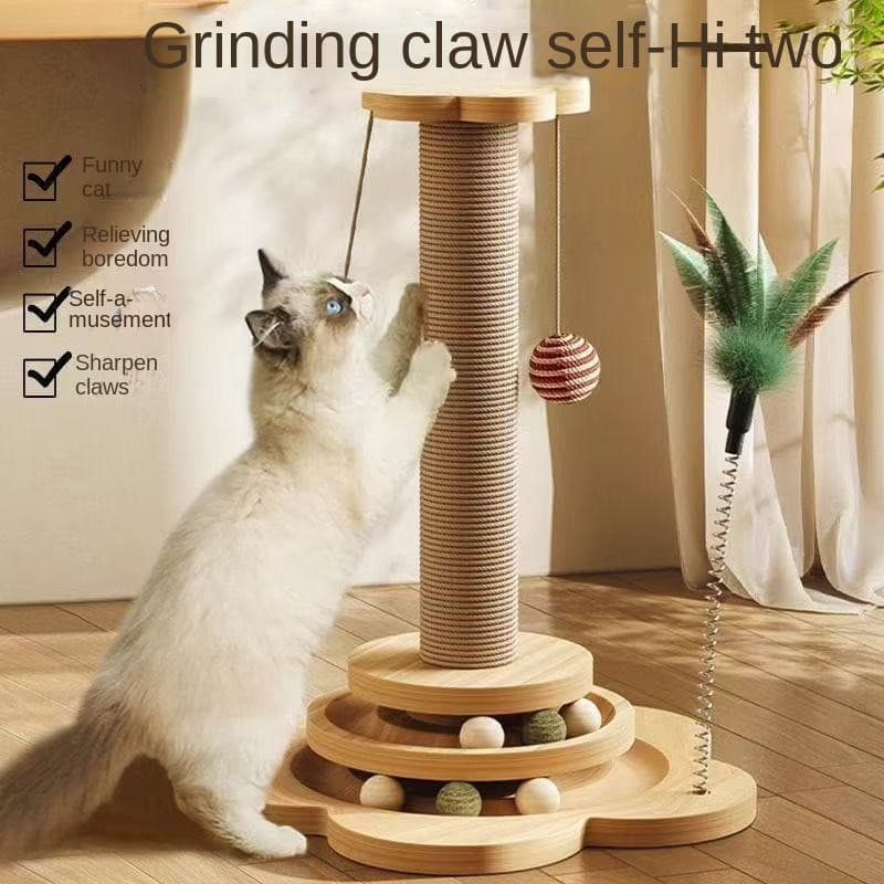 Poste Para Arranhar Sisal Gatos , Vertical , Resistente Ao Desgaste , Sem Chips Uso Doméstico
