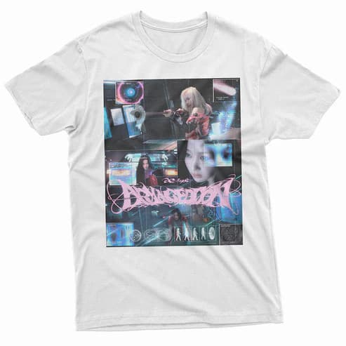 Camisa Aespa Armageddon Comeback Camiseta 100% Algodão