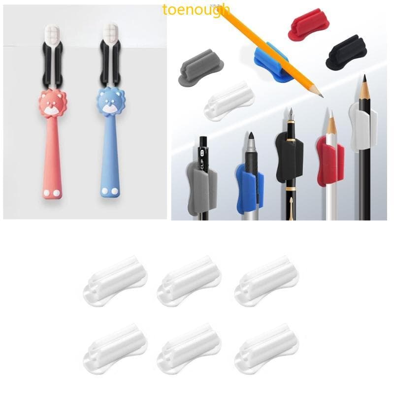 Toe Flexível Caneta Clipe Braçadeira Para Clipboard Parede Mesa
