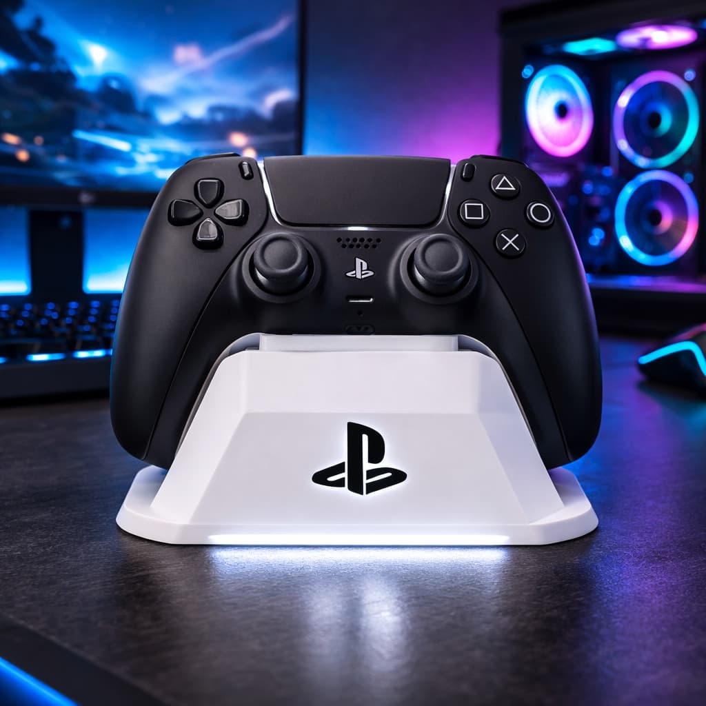 Base controle PS5 PS4 Suporte para controle Gamer suporte console PC Gamer Gabinete  PS5 decoração setap