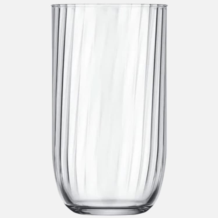 Copo Fiore 400 ml Transparente Nadir - Kit com 24 Unidades