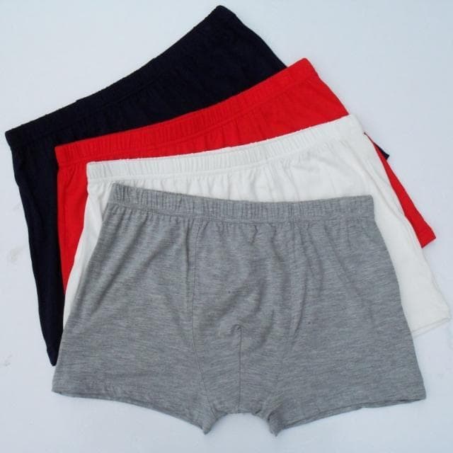 Cuecas boxer masculinas de fibra de bambu, cuecas boxer mais gordas, cuecas plus Size gordas,