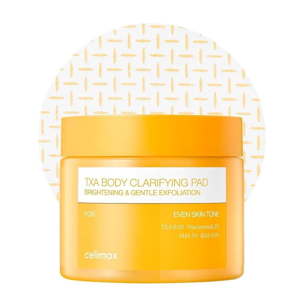 Celima TA Body Clarifying Pad, 50 Discos |   Almofada Desodorante, Tratamento para Axilas Escuras, Joelhos e Cotovelos,