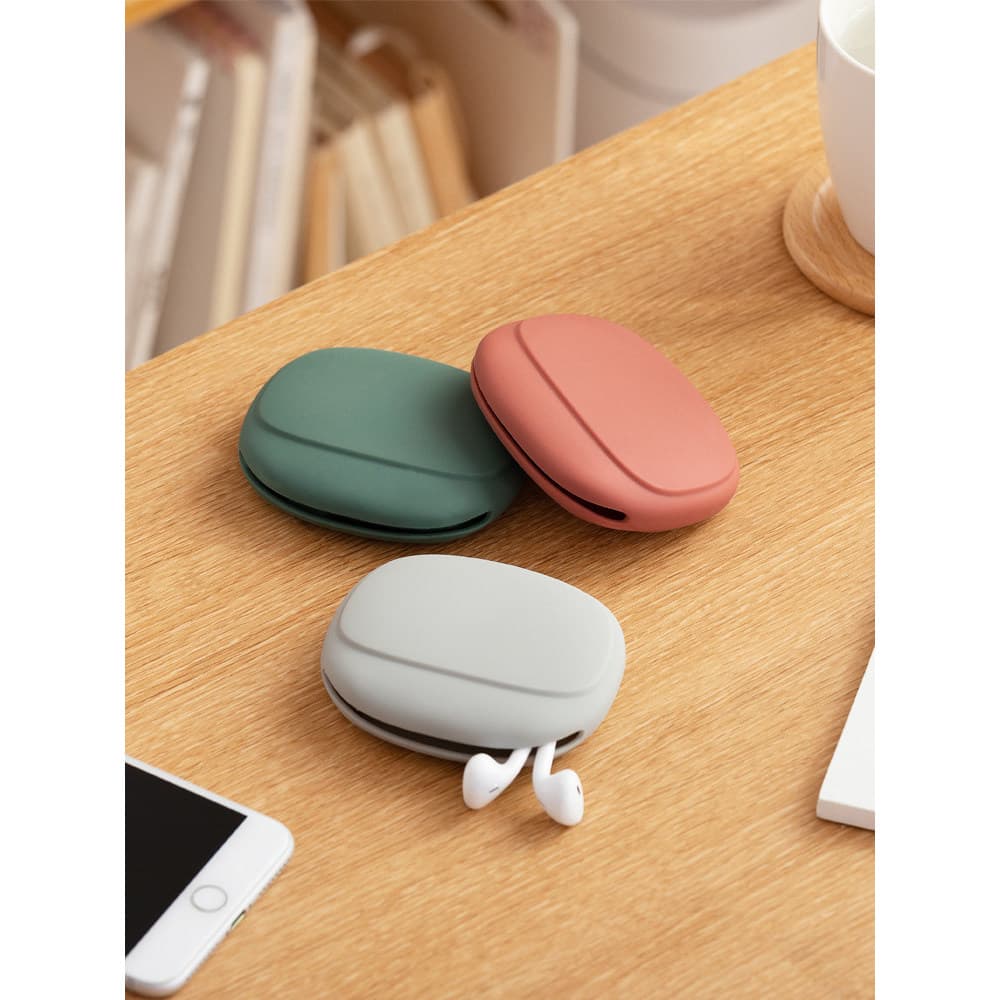 Caixa de fone de ouvido com fio, carregador de cabo de dados, bolsa de armazenamento portátil, Mini caixa organizadora,