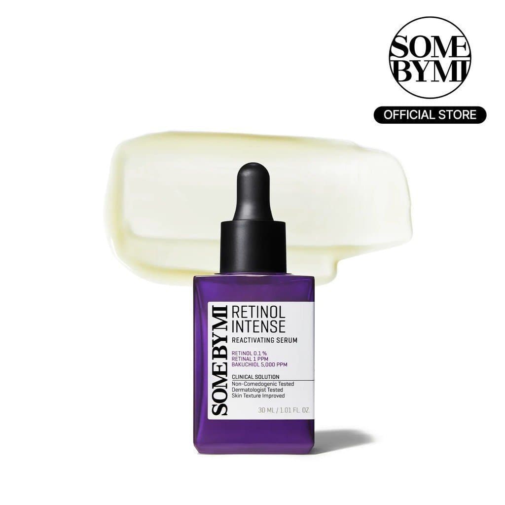 Sérum Reativador Intenso de Retinol 1.01oz - Cuidados Coreanos - Sérum de Bakuchiol e Retinol para Firmar o Rosto, Antie