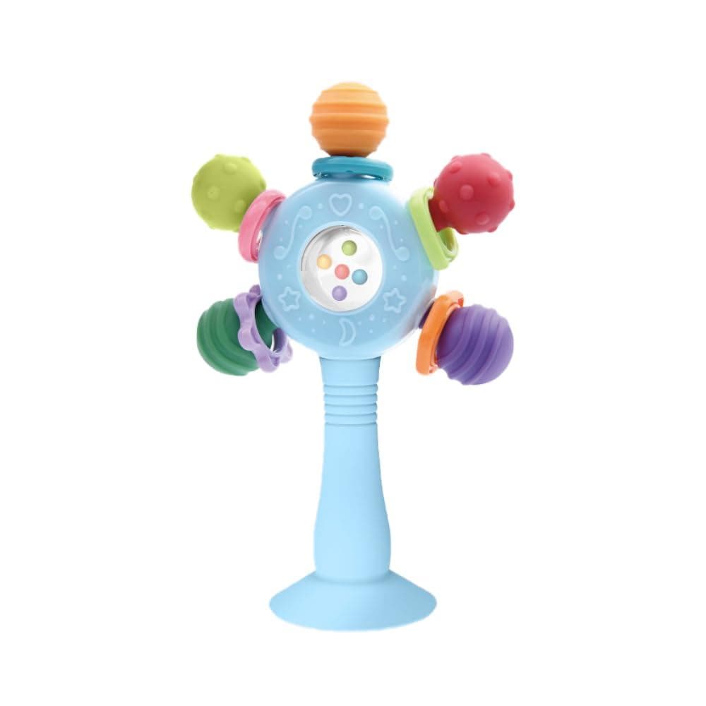 Mordedores para Bebês de 0 a 3, 6, 9, 12, 18 Meses, Chocalhos para Bebês, Brinquedos Sensoriais para Bebês de 0-6 e 6-12