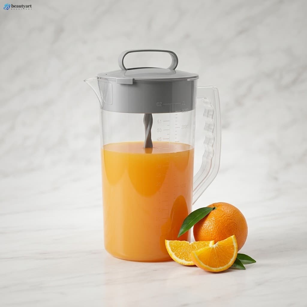 Copo Manual Plástico Do Liquidificador Espremedor Dos PP Produto Comestível Para O Chá Frio Leite Suco Limão