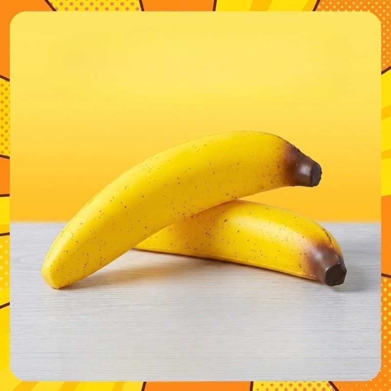 Brinquedo Mole De Banana , Polpa Para Alívio Do Estresse , Bola Sensorial De Recuperação Lenta , Durável Macio Não Comes