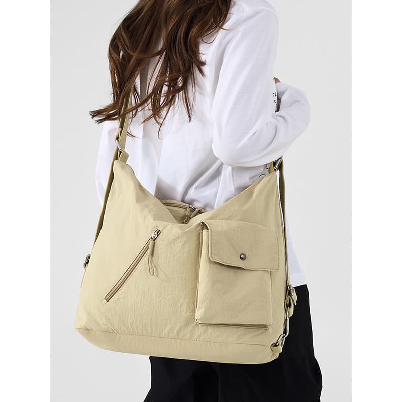 Nicho Design saco feminino 2026 novo estilo de um ombro saco do mensageiro Commuter bolinho saco grande capacidade mochi
