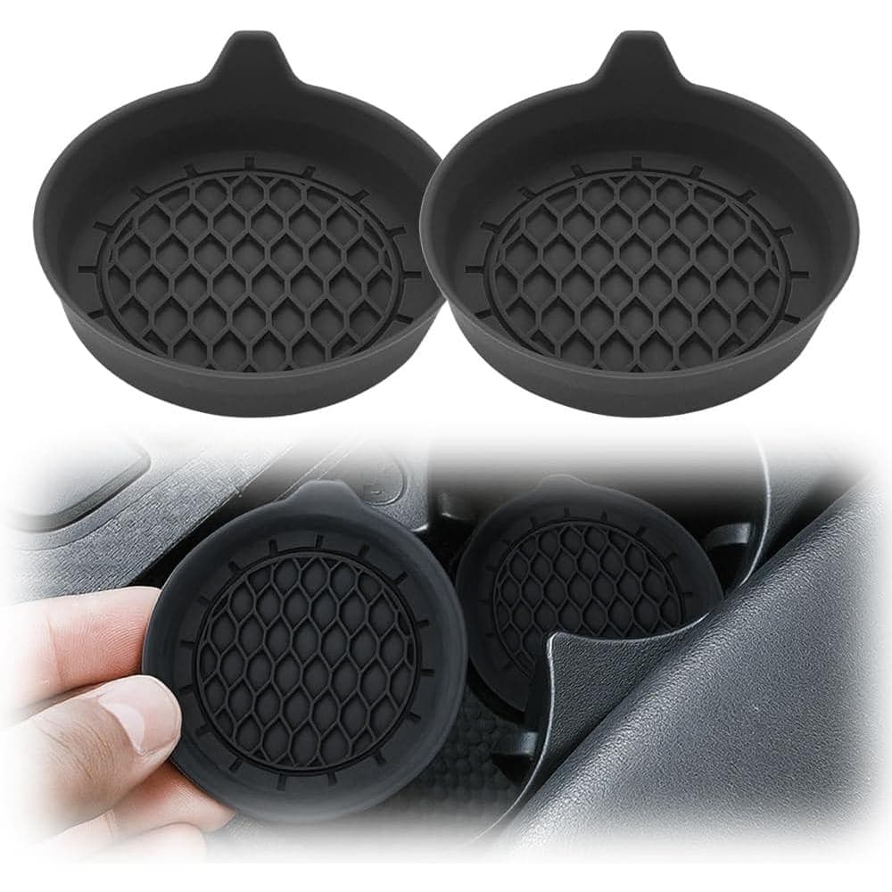Suporte para Copos de Carro, Suporte para Copos de Carro em Silicone Atualizado 2025, Capa Protetora para Copos e Bebida