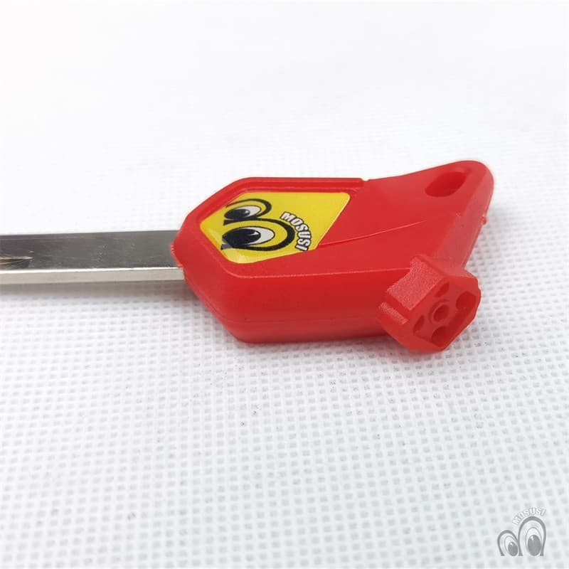 Adequado para Sanyang Fit 4 violino4 pequeno homem de ferro modificado Retro chave embrião bloqueio magnético chave embr