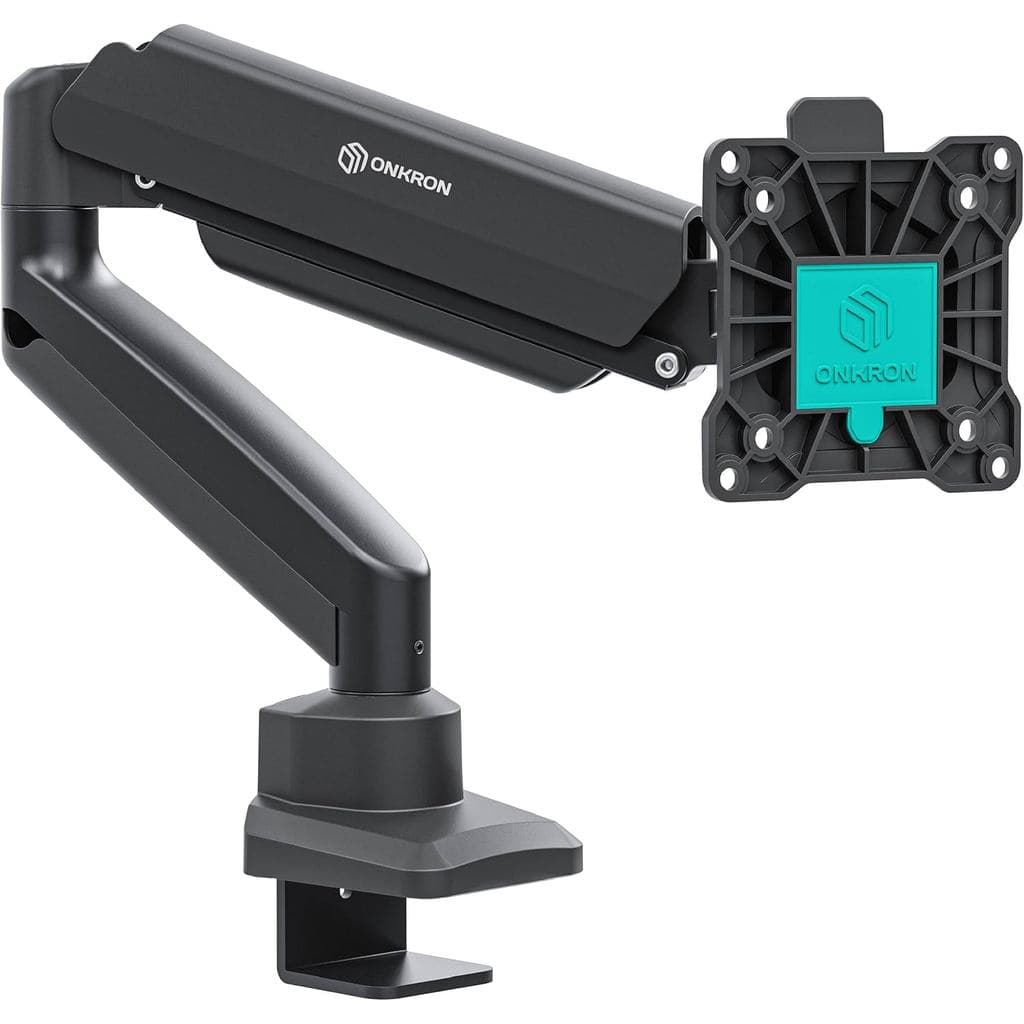 Suporte De Mesa Com Braço De Monitor Único ONKRON Para Telas De 13-32 Polegadas De Até 22 Libras , Full Motion VESA 75x7