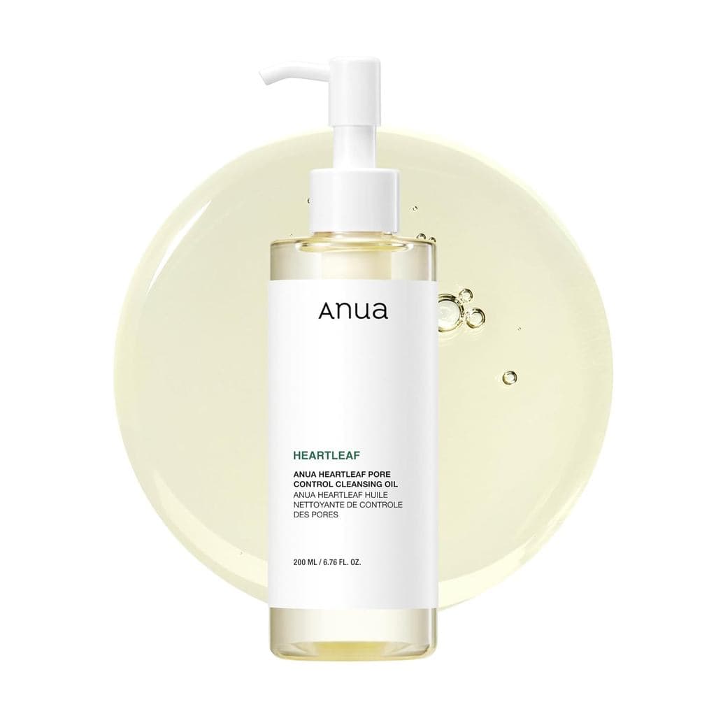 Óleo de Limpeza Anua Heartleaf Pore Control, Produto Coreano para Cuidados com a Pele, 6.76 fl.oz J0I2