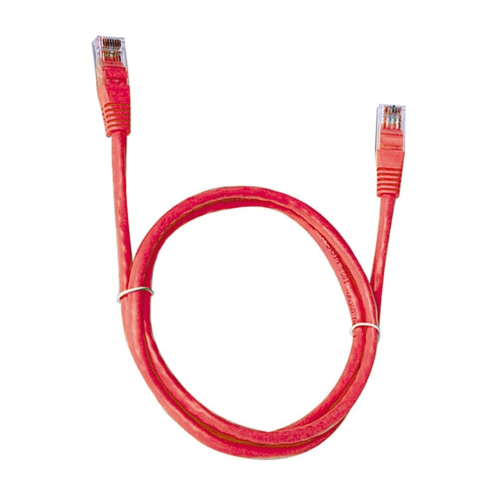 Cabo De Rede Patch Cord Cat5.e Pluscable Pc-ethu100rd 10m Vermelho [F133]