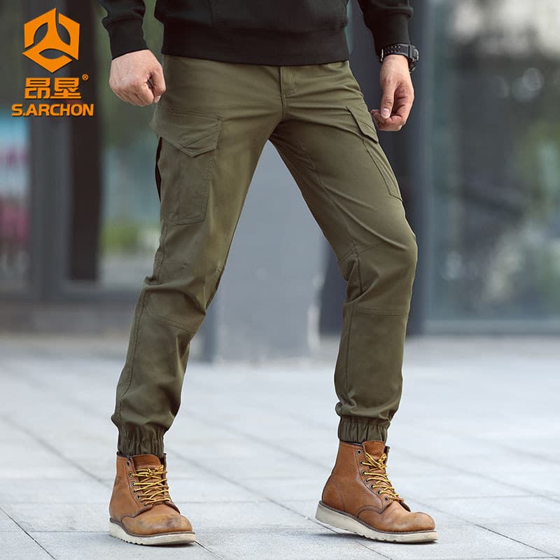 Consul primavera outono Glock calças táticas calças masculinas moda ao ar livre macacão calças de treinamento