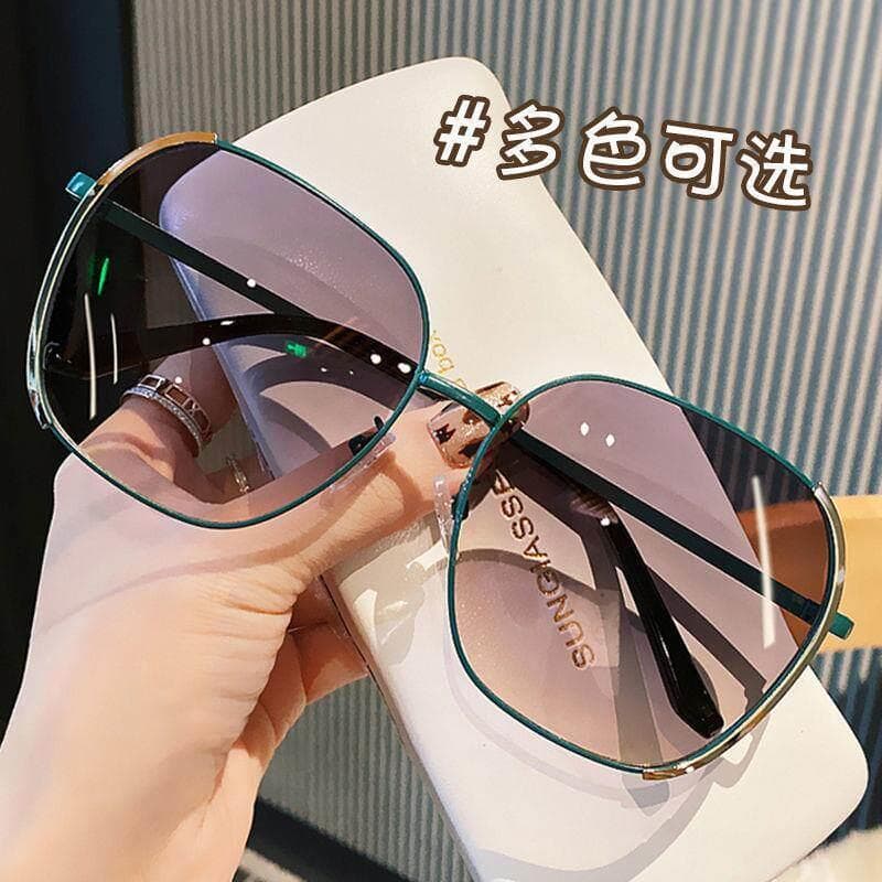 Óculos de sol masculino feminino mesmo estilo protetor solar 2025 novo estilo Anti-ultravioleta óculos de sol rosto gran