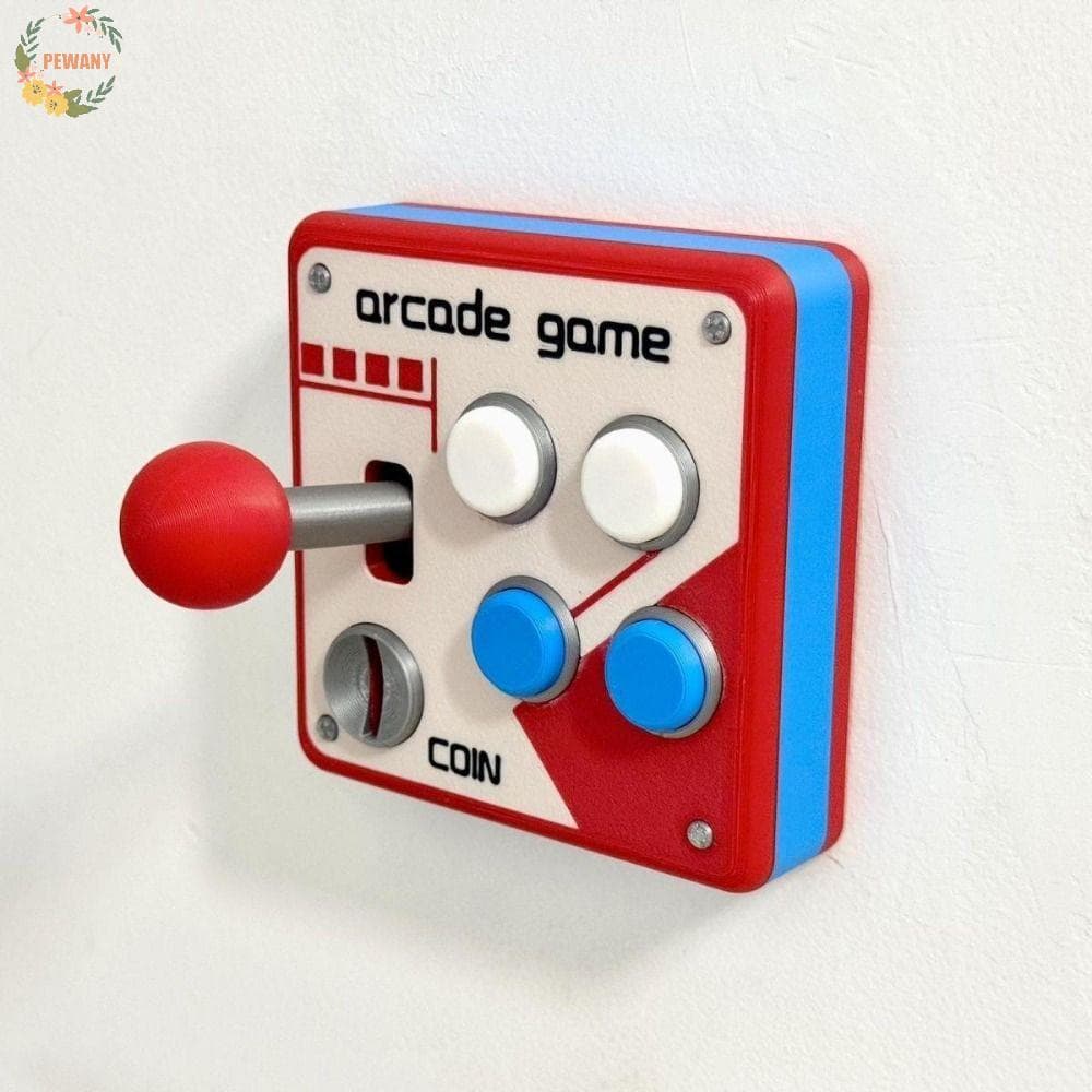 Adesivos De Interruptor De Joystick PEEWANY1 , Capas De Proteção Luz Autoadesivas Para Jogos De Arcade Retrô , Removívei