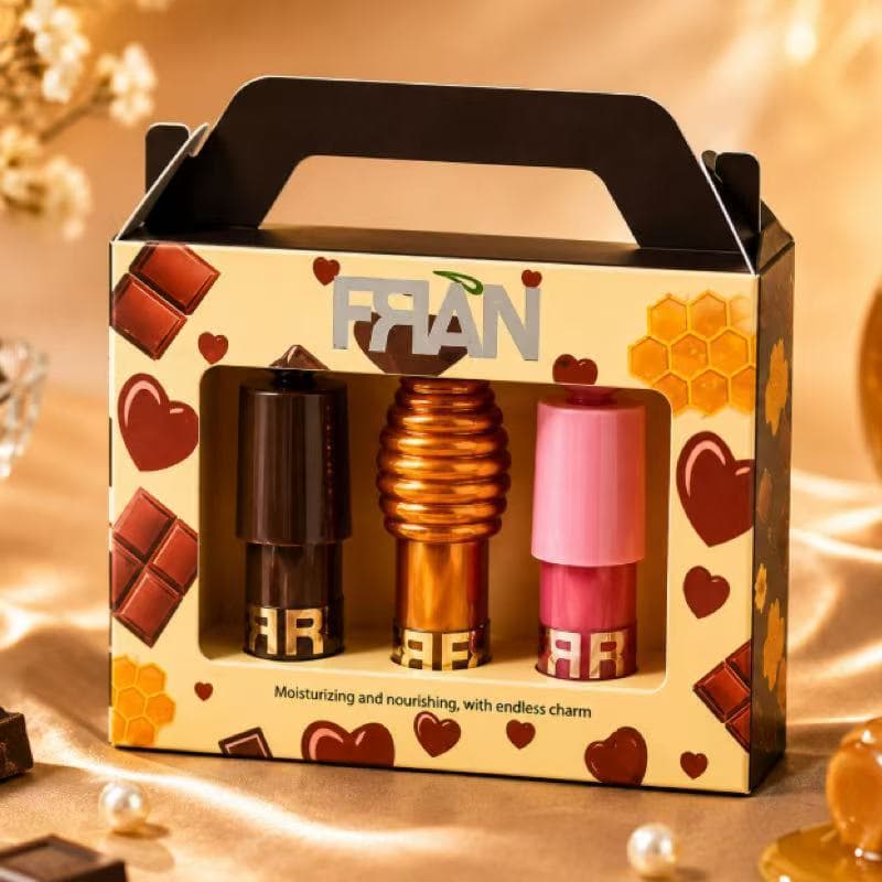 Conjunto de 3 Gloss Labiais Honey