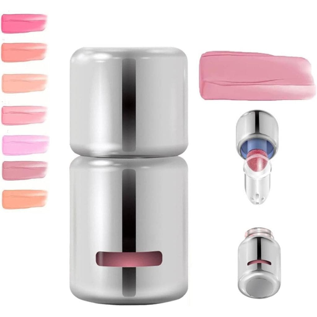 Blush Líquido AZTK, Blush Líquido Colorido AZTK, Blushes para Maquiagem de Bochechas, Blush Matte Nude 3 em 1 para Pele