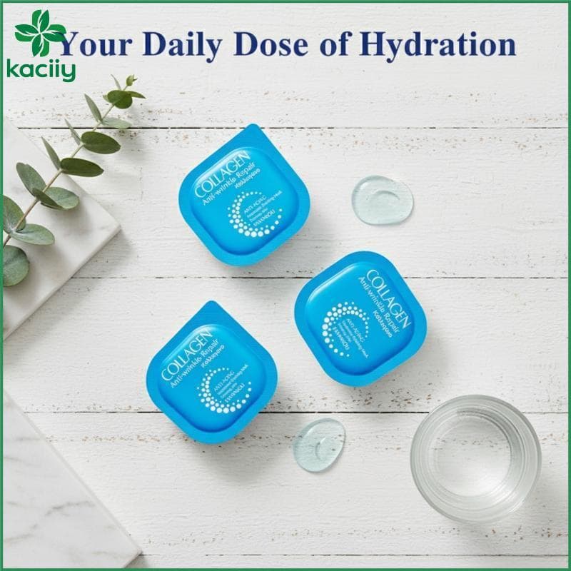 Máscara Hidratante De Pudim De Colágeno KC , 100ml , Antirrugas Para Reparo Facial Mulheres E Homens , Rejuvenescimento