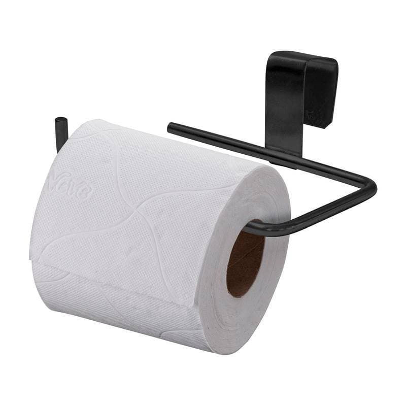 PORTA ROLO CAIXA ACOPLADA PRETO