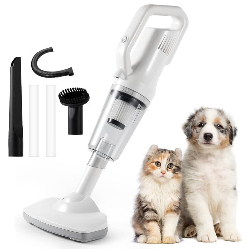 Aspirador de pó sem fio portátil 5 em 1 USB Recarregável 120W Filtro Lavável Para Casa/Carro/Animais