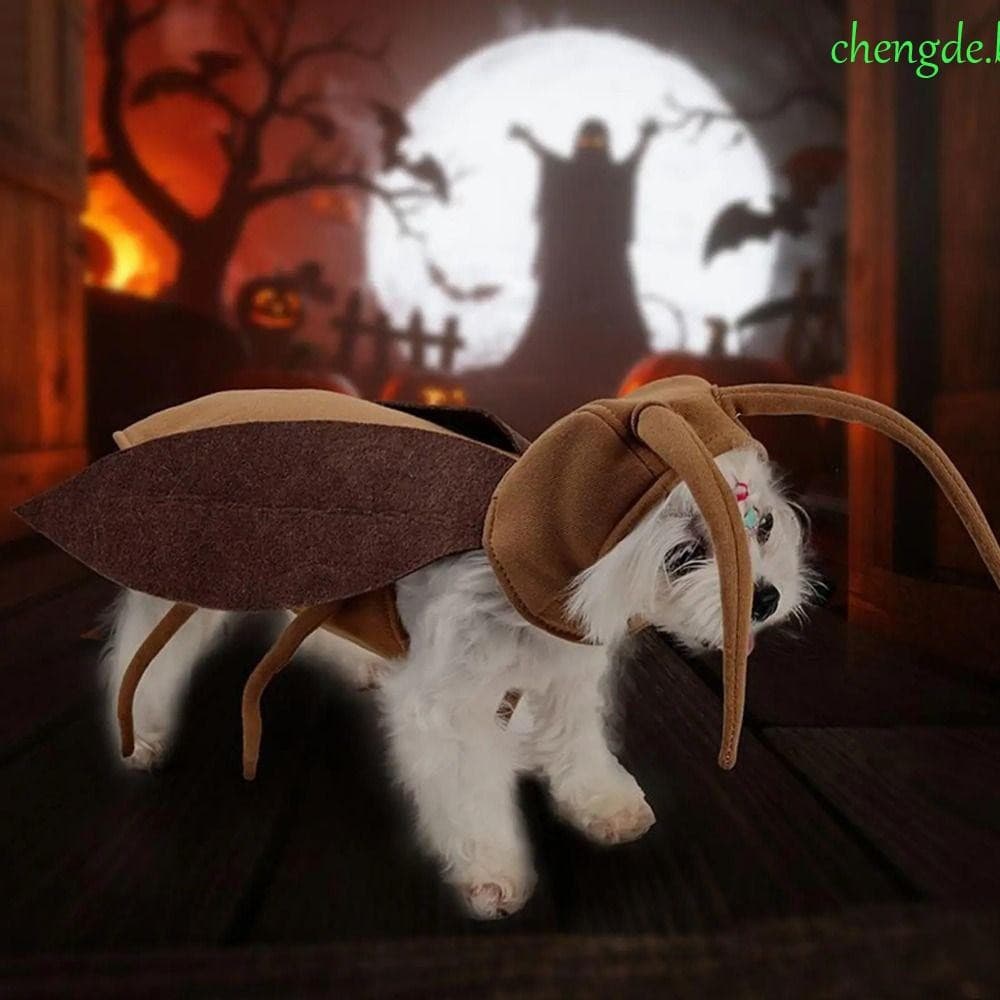 Roupa De Cosplay De Cachorro CHENGDEBR , Fantasia De Barata De Gato Macia E Ajustável , Conjunto De Artesanato De Capa D
